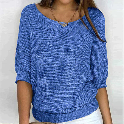 Gemütlicher Strickpullover für lässigen Komfort und Stil
