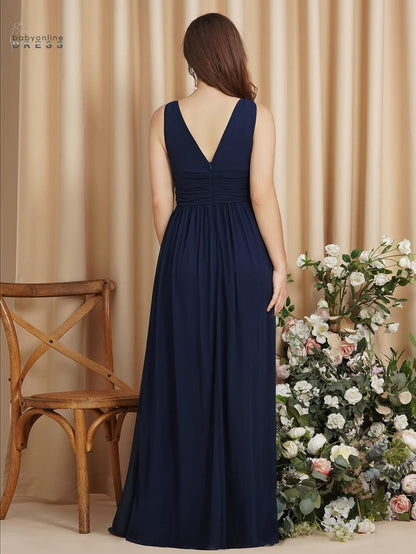 Viktoria® | Elegantes Abendkleid mit V-Ausschnitt