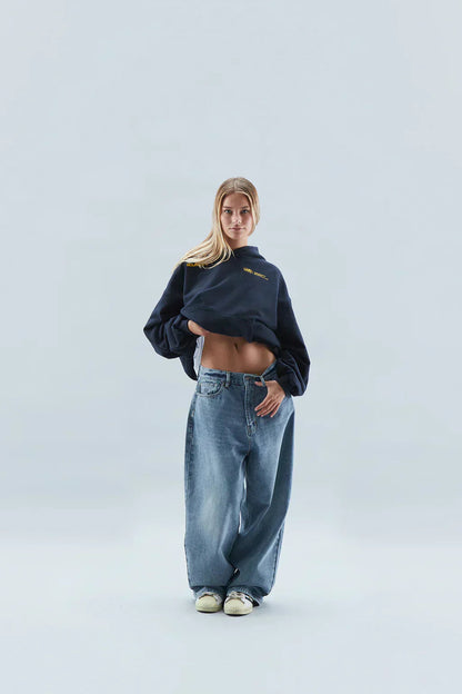 Übergroßer Damen-Casual-Hoodie