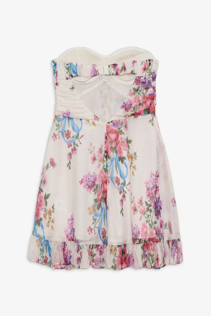 Fließendes Blumen-Boho-Maxikleid für Sommerstimmung