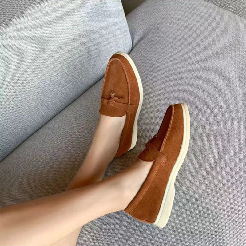 Schicke Lederloafer mit Schnallendetail