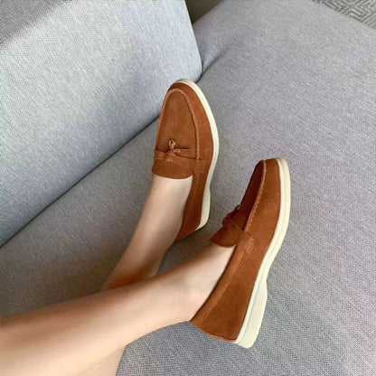 Schicke Lederloafer mit Schnallendetail