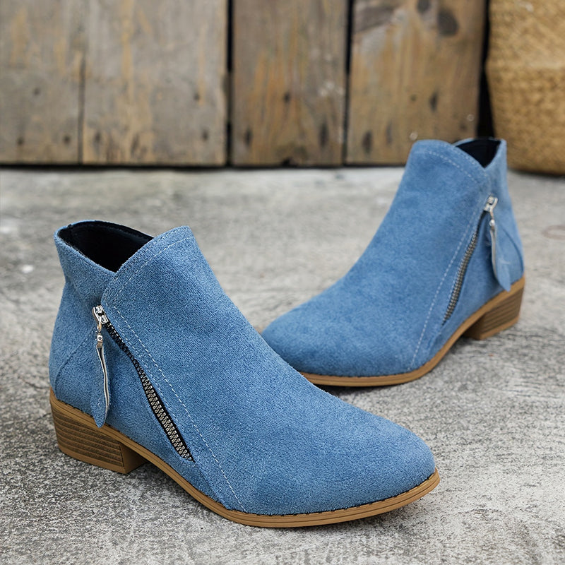 Schicke Leder-Stiefeletten für den Alltagstijl