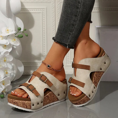 Orthopädische Damen-Sandalen mit Fußgewölbe­stütze