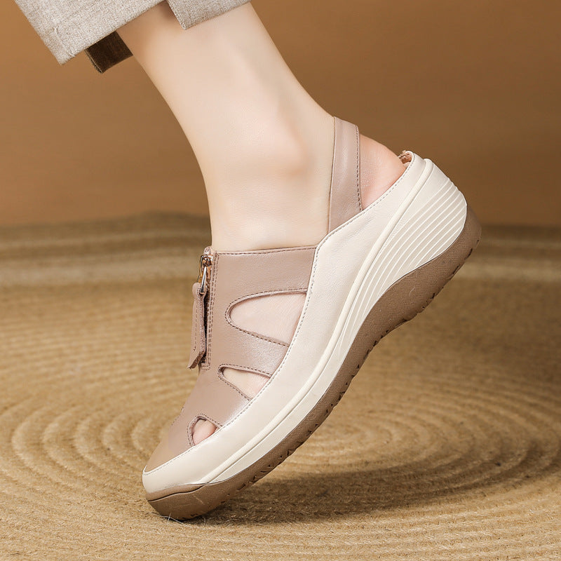 Orthopädische bequeme Sandalen zum Gehen für Damen