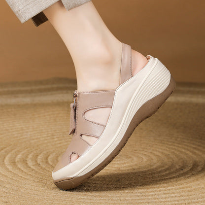 Orthopädische bequeme Sandalen zum Gehen für Damen