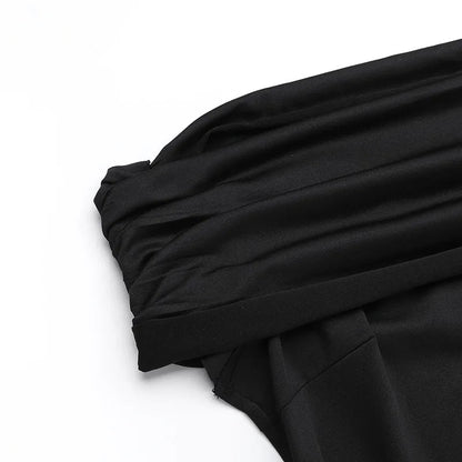 Trägerloses, rückenfreies, sexy Maxikleid