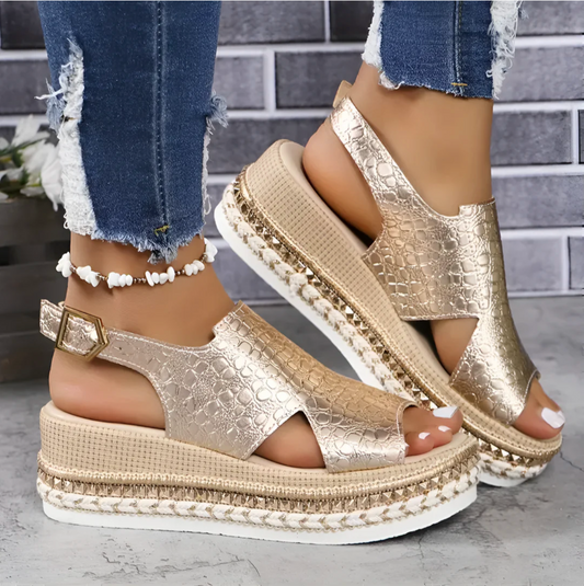 Orthopädische Sandalen für schmerzfreies Gehen