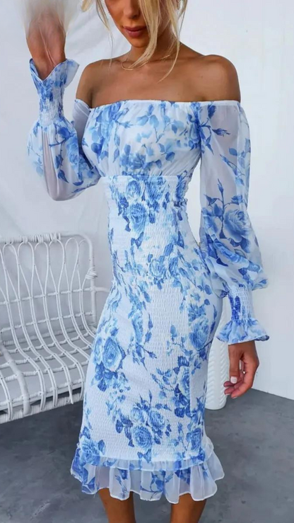 Luxuriöses Midikleid für Damen