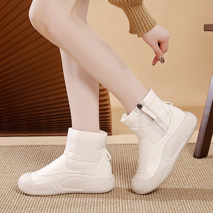 Gemütliche rutschfeste Damen-Winter-Schneestiefel