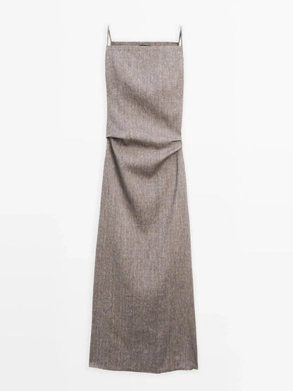Maxikleid aus Leinenmischung für mühelosen Sommerstil
