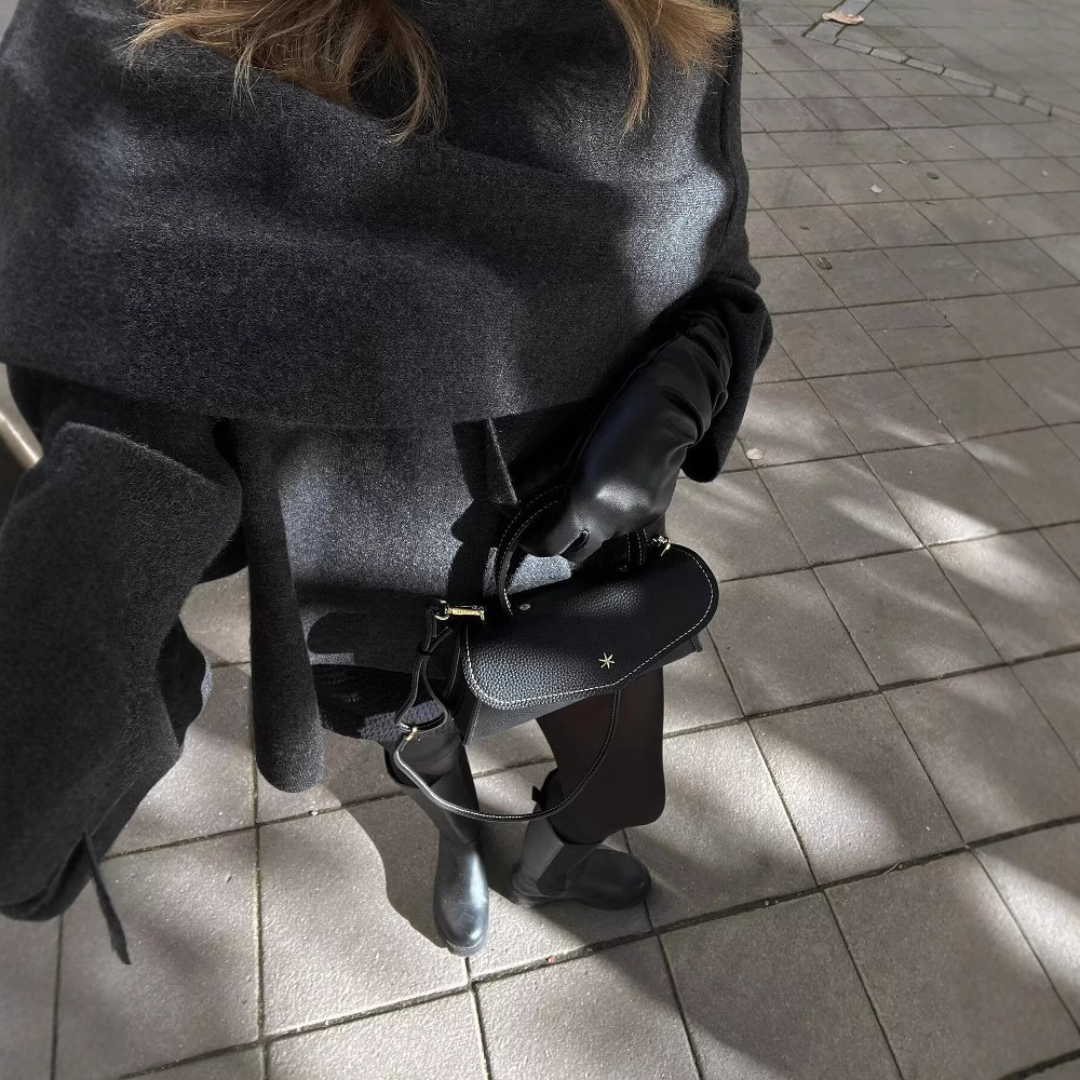Gemütlicher mehrlagiger Wintermantel für Damen