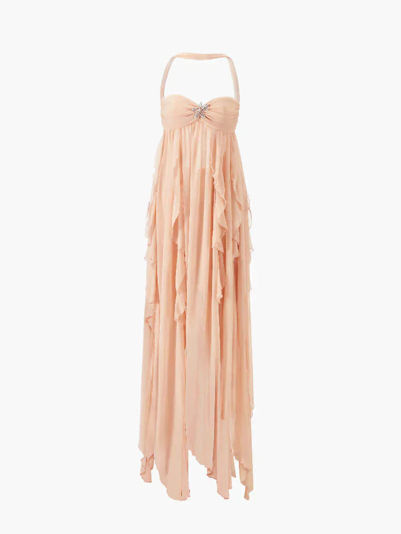 Elegantes fließendes Maxikleid für Damen