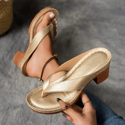 Orthopädische High Heel Sandalen für Komfort und Stil