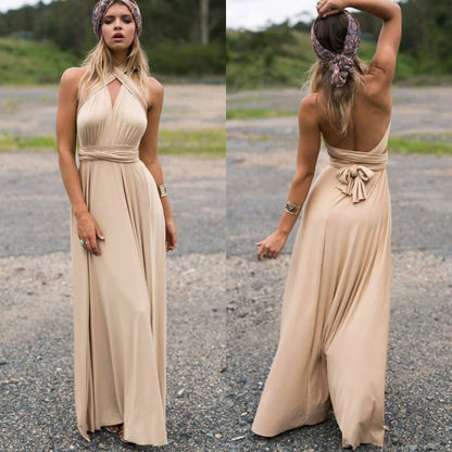 15-in-1 wandelbares Kleid mit mehreren Styling-Optionen