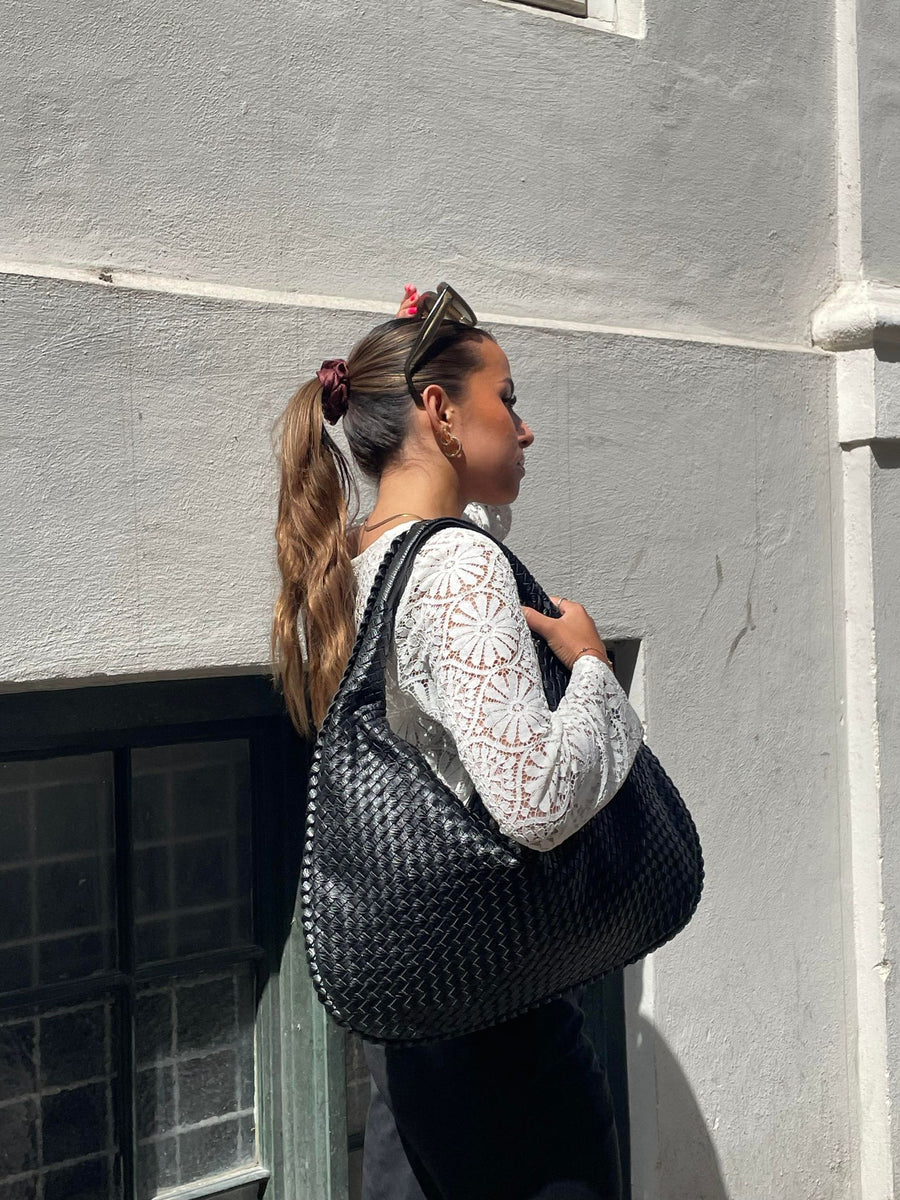 Boho Gewebte Tragetasche