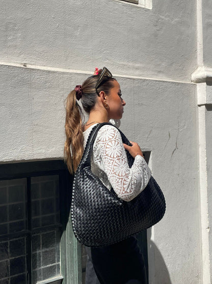 Boho Gewebte Tragetasche