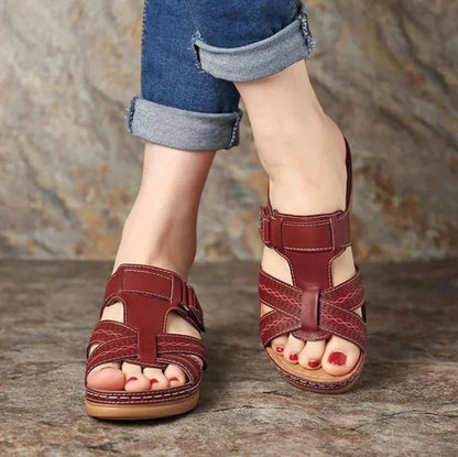 Atmungsaktive orthopädische Sommerslipper für Damen