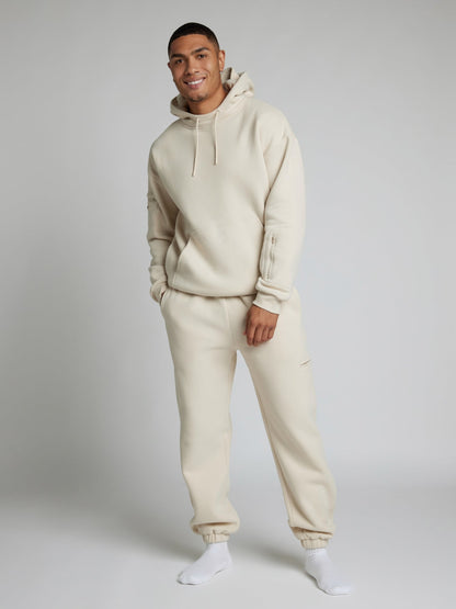 Gemütlicher Reise-Hoodie mit Flugmodus-Grafik