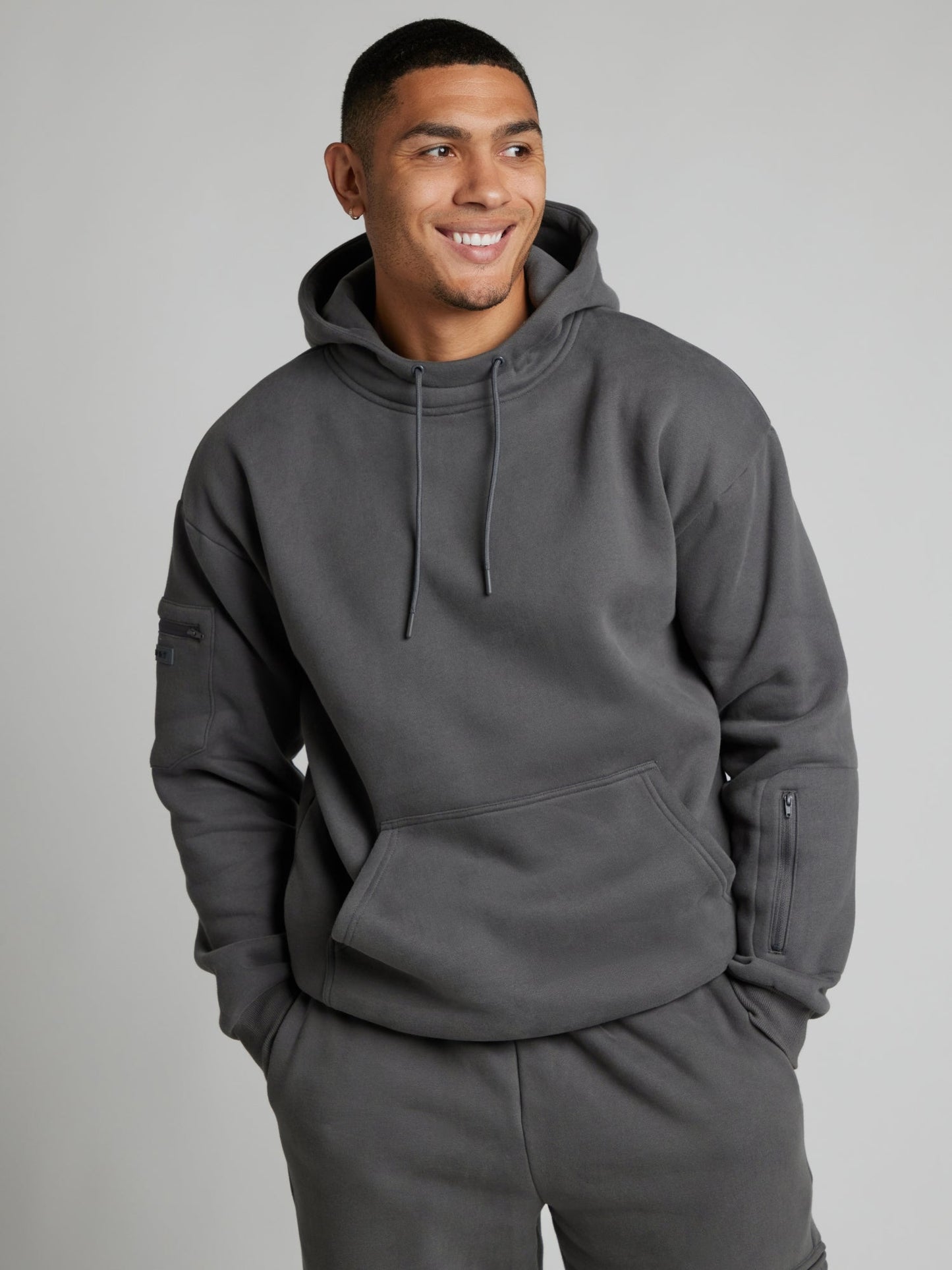 Gemütlicher Reise-Hoodie mit Flugmodus-Grafik