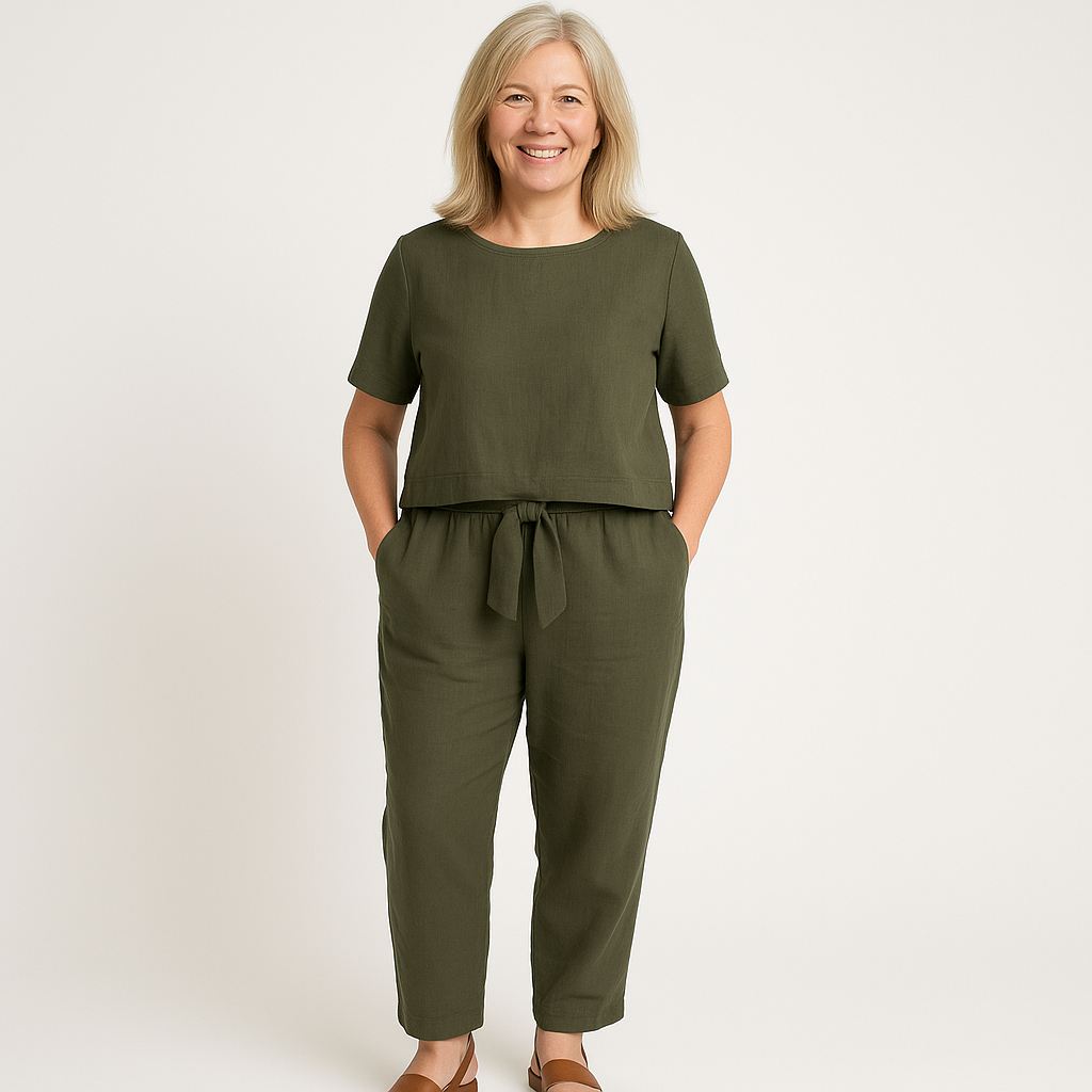 Nadine® | Elegantes Damen-Sommer-Zweiteiler-Set