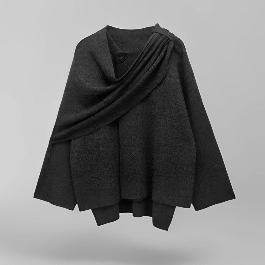 Gemütlicher stilvoller Strickpullover für Damen