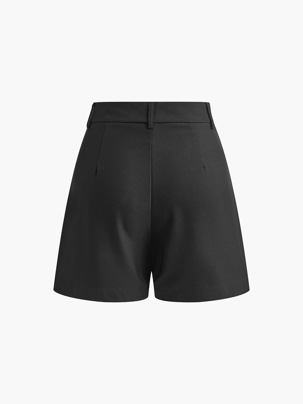 Halbtransparente Damen-Shorts mit mittlerer Taille