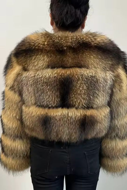 Schicker Bubble Mini-Mantel für gemütliche stylische Lagen