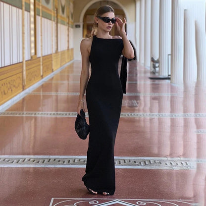 Viktoria® | Elegantes One-Shoulder-Kleid mit Schleifendetail