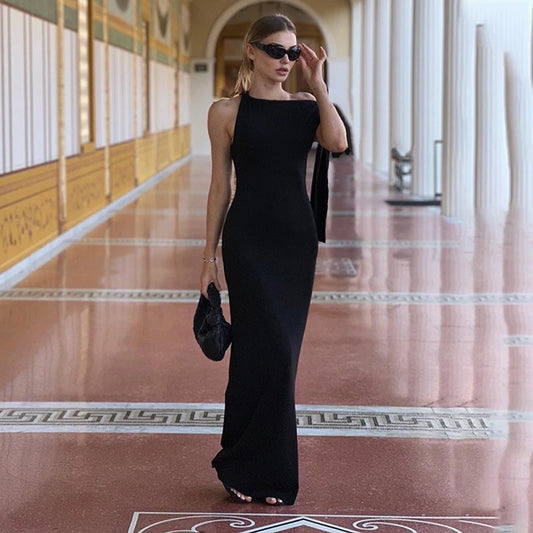 Viktoria® | Elegantes One-Shoulder-Kleid mit Schleifendetail