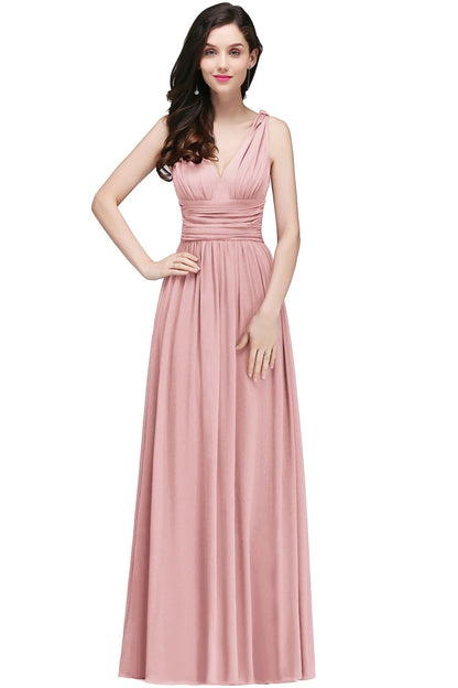 Viktoria® | Elegantes Abendkleid mit V-Ausschnitt