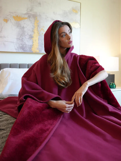 Gemütlicher übergroßer Hoodie-Decke für ultimativen Komfort