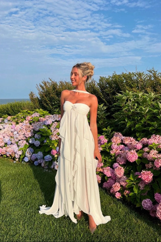 Elegantes fließendes Maxikleid für Damen