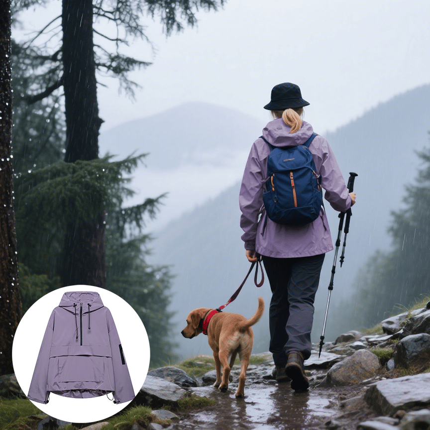 Damen 3-in-1 wasserdichte Jacke für Outdoor-Abenteuer