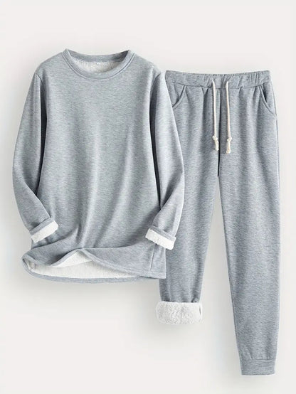 Gemütliches Strick-Loungewear-Set für entspannte Tage