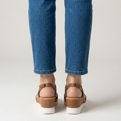Stylische Keilabsatz-Sandale mit Komfort für Damen