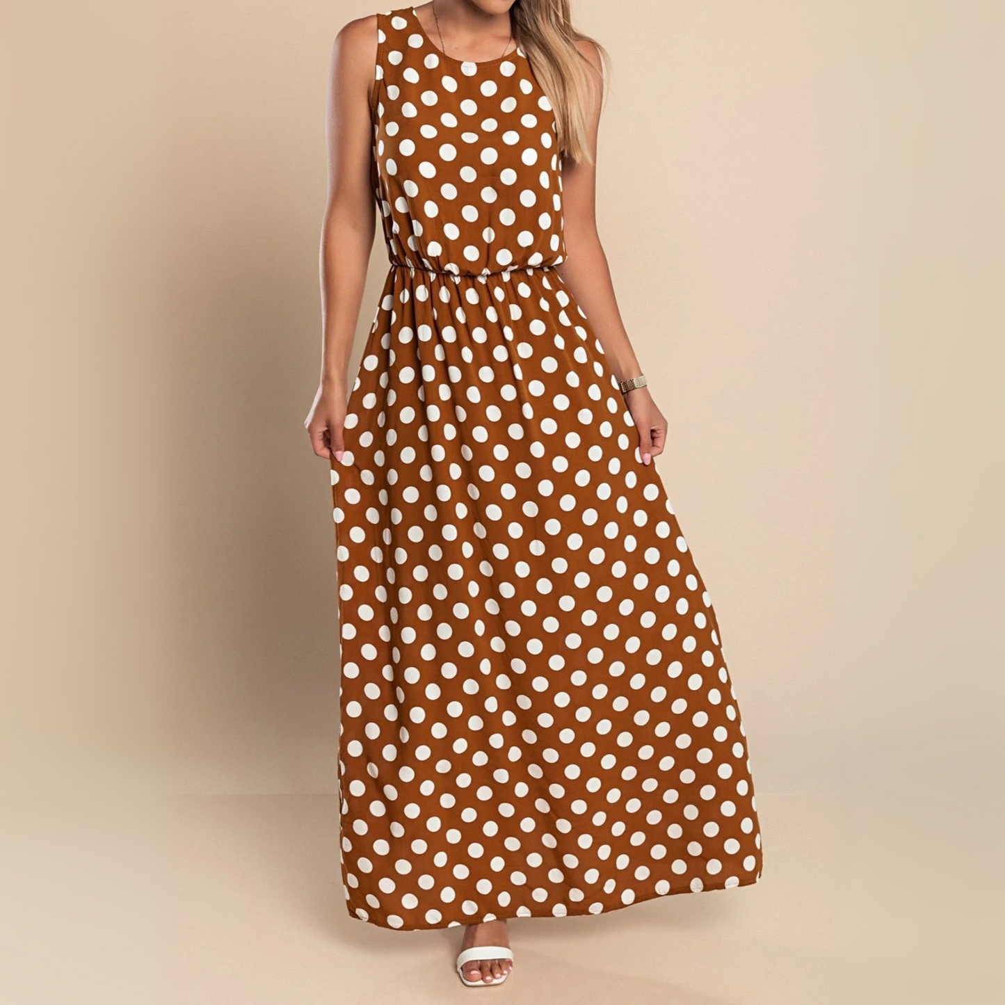 Karen® | Maxikleid mit Polka-Dots