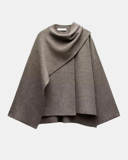 Gemütlicher stilvoller Strickpullover für Damen