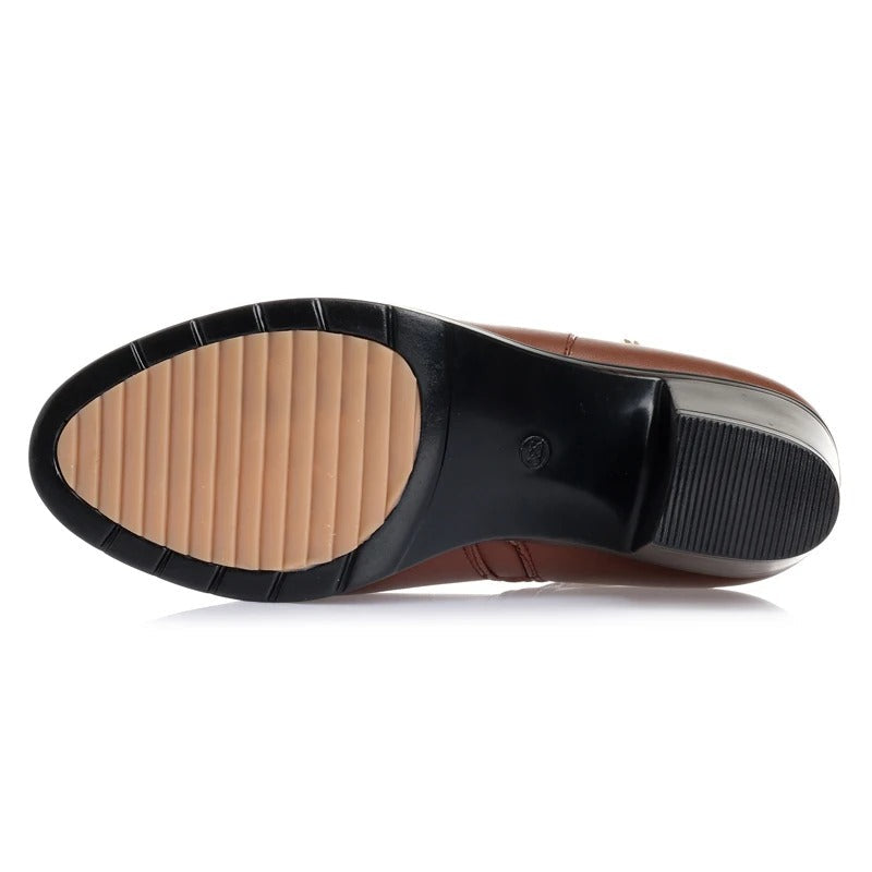Elegante Fleecegefütterte Stiefeletten mit seitlichem Reißverschlussverschluss