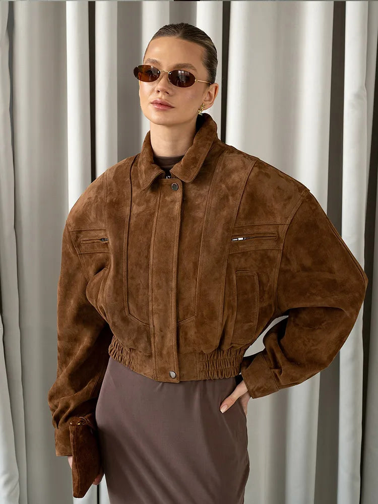Lässige leichte Trenchcoat-Jacke
