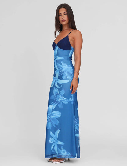 Alaina Ärmelloses Midikleid