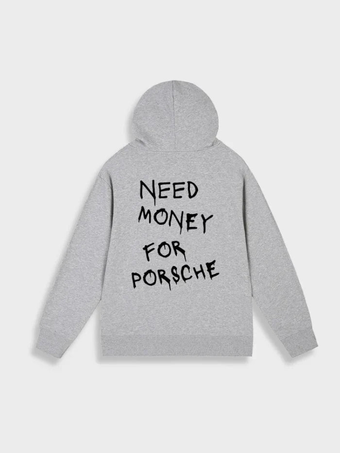 Gemütlicher Freizeit-Hoodie mit verspieltem Grafikdesign