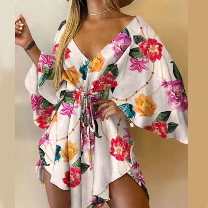 Sommer Strand Elegantes Sexy Damenkleid
