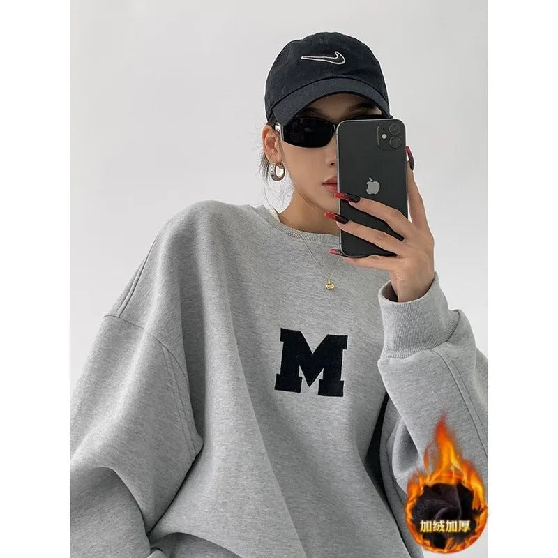 Gemütlicher Minimalistischer Oversize-Pullover