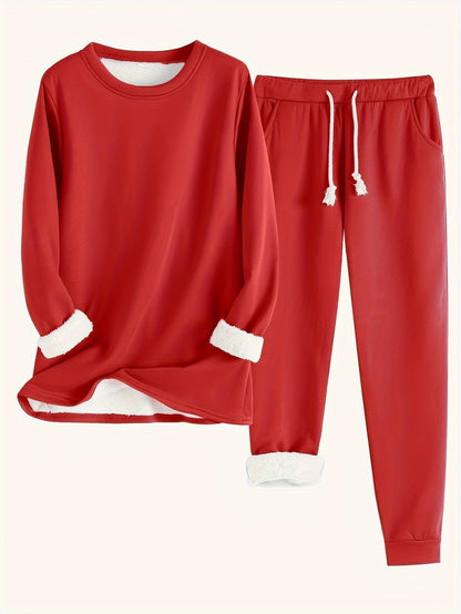 Gemütliches Strick-Loungewear-Set für entspannte Tage
