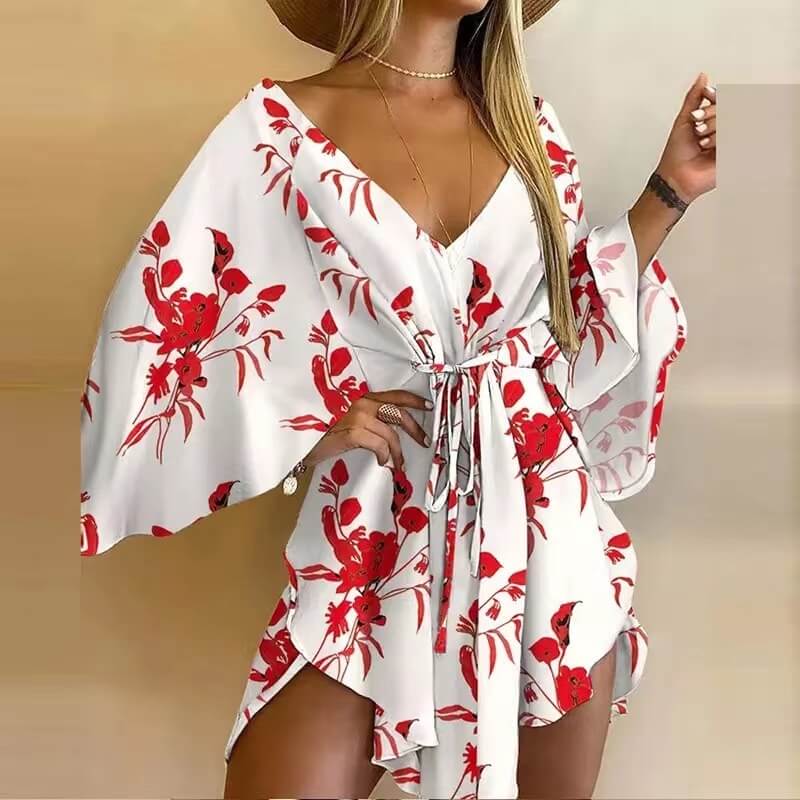 Sommer Strand Elegantes Sexy Damenkleid