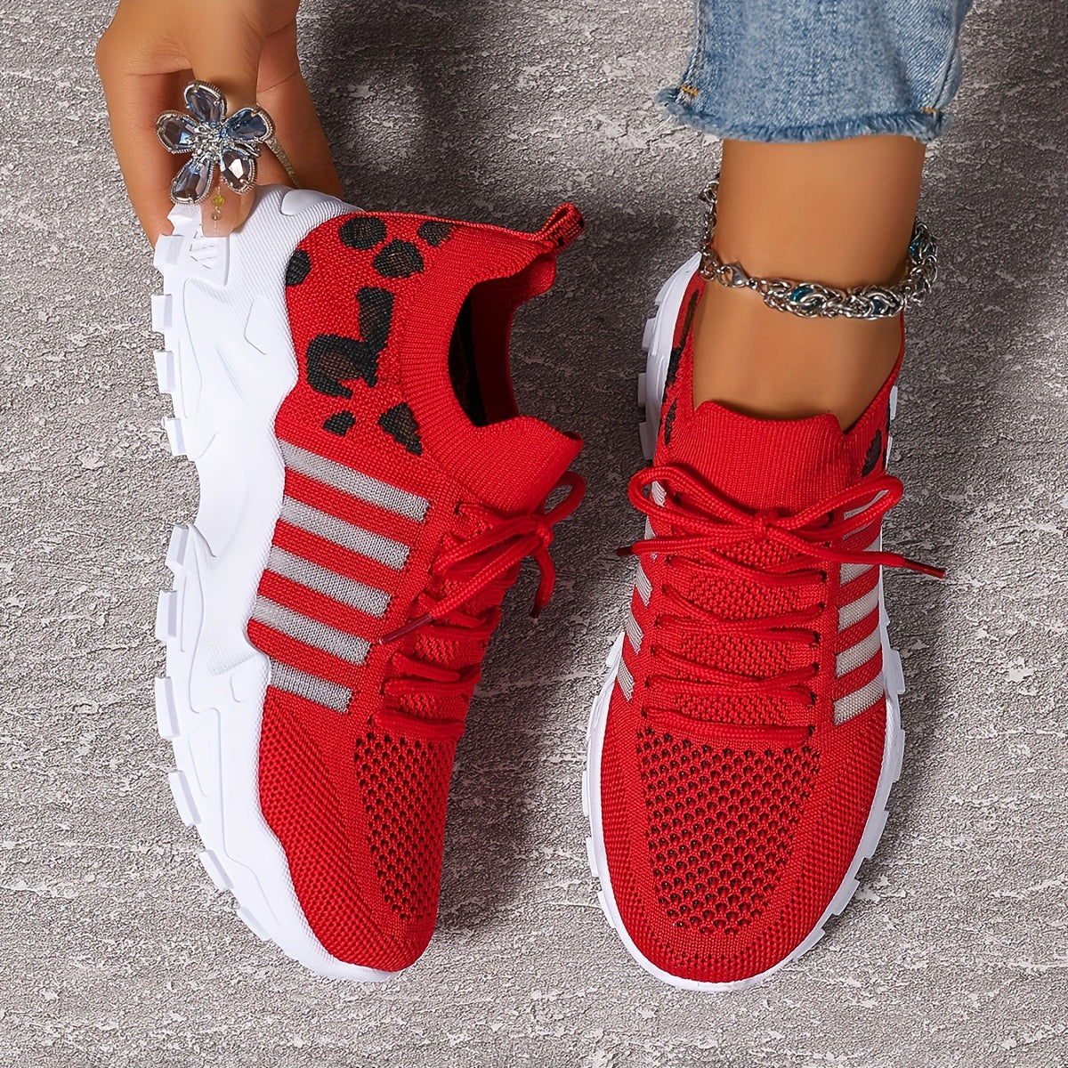Bequeme orthopädische Sneaker für Damen Alltagsschuhe mit Unterstützung