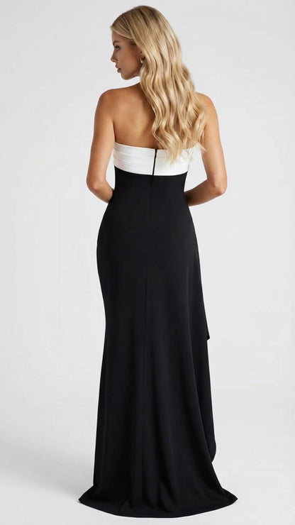 Elegantes Cora Maxikleid für Damen mit fließender Silhouette