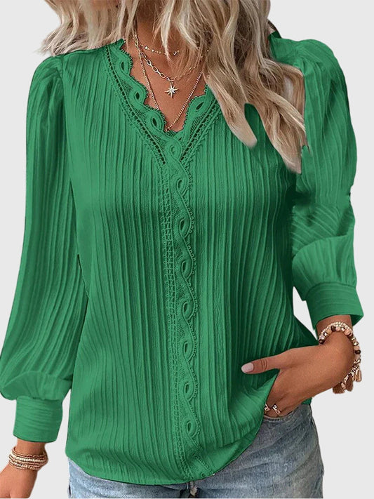 Elegante Pulloverbluse für Damen