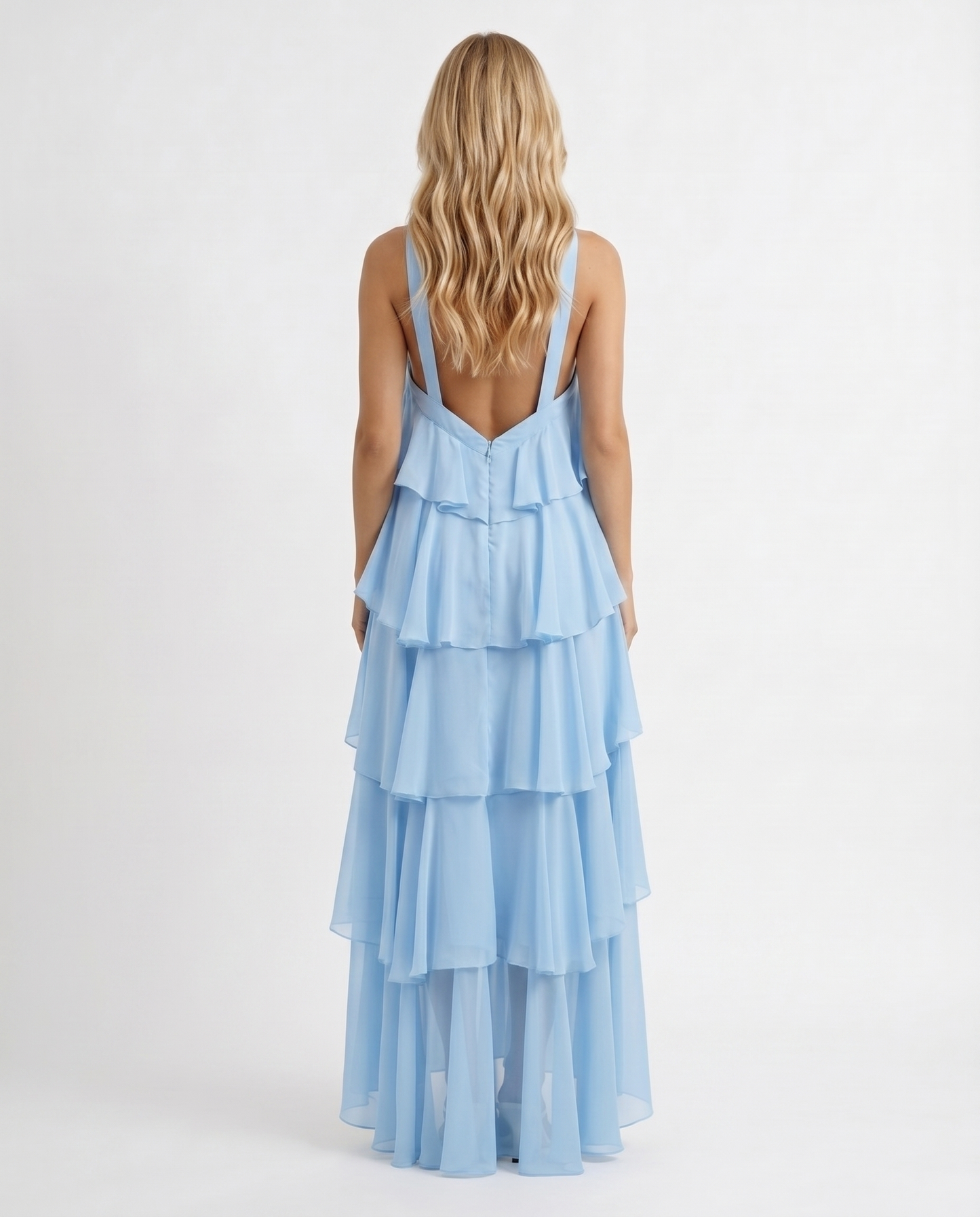 Elegantes ärmelloses Felicia Maxikleid